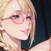 The smiley tease fan