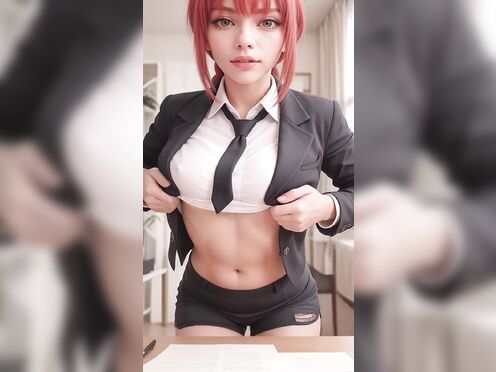 Makima showing titties - Zenicks