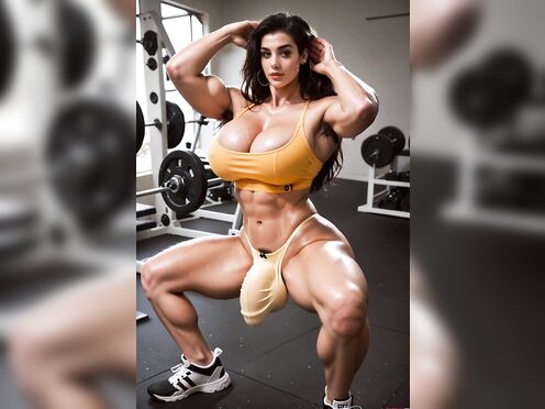Futa abs 1 - MuscleFutaGuy