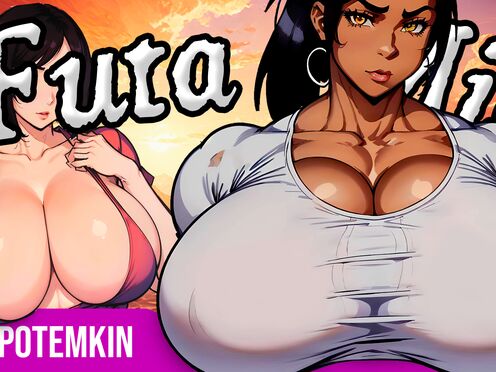 Roadside Futa Ep. 2: Super Muscular Black Futa Reveals the Power of Her 24-Inch BEAST
