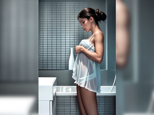 Solo girl strip