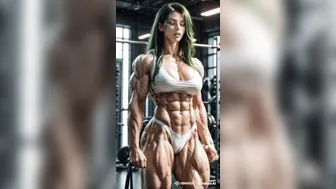 Animated Muscle Girls