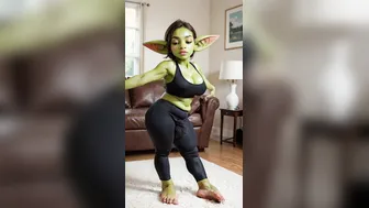 Futa Goblin GF in Yoga Pants