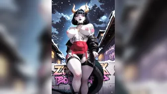 Demon Girl Walks Towards You