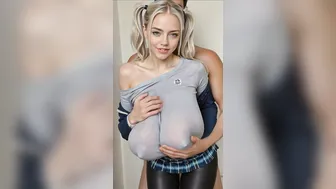 Big breasted blonde ploted