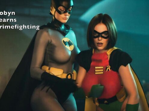 Robyn Learns Crimefighting - an adult erotic parody short clip
