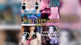 Dva the best overwatch slut