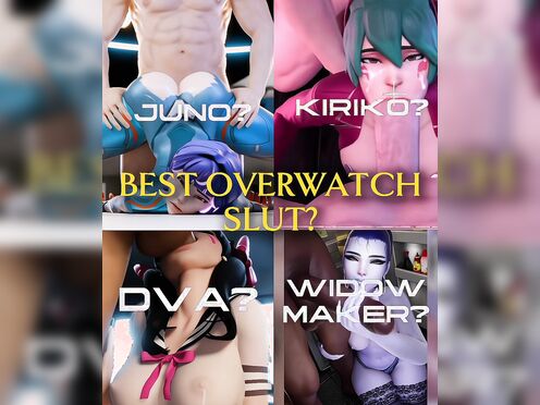Dva the best overwatch slut