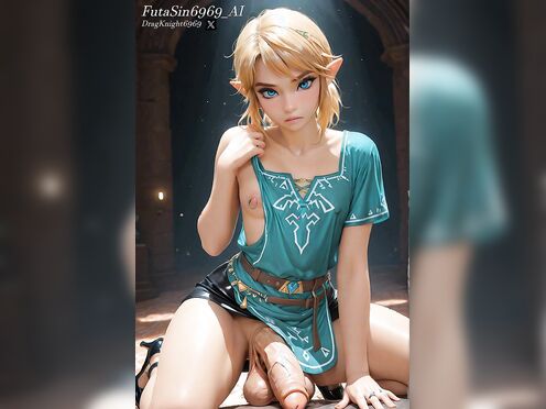 Femboy Link Orgasm
