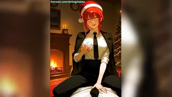 Makima's New Year Temptation - AI Chainsaw Man Animation