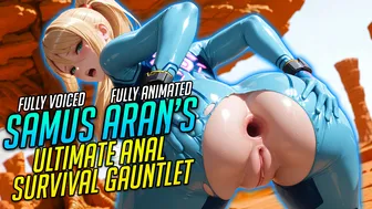 Samus Aran's Ultimate Anal Survival Gauntlet