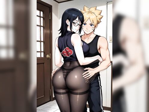 Sarada teasinng Boruto