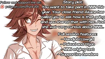 Akane Owari convinces you NNN is a bad thing to participate in (JOI)