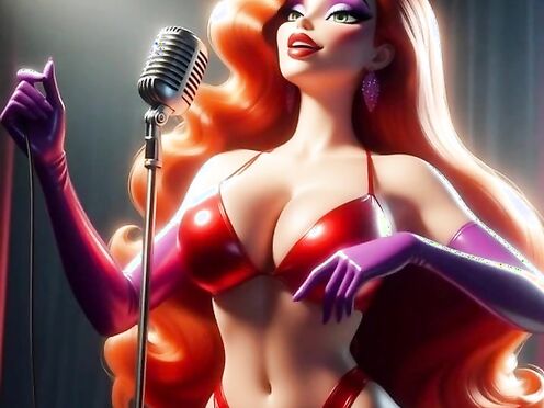 Jessica Rabbit Grok videos splice