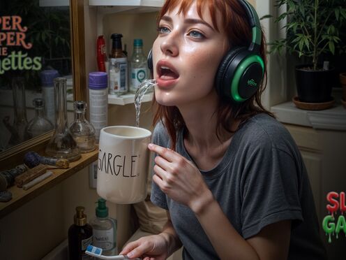 Slurp? (Gargle!)