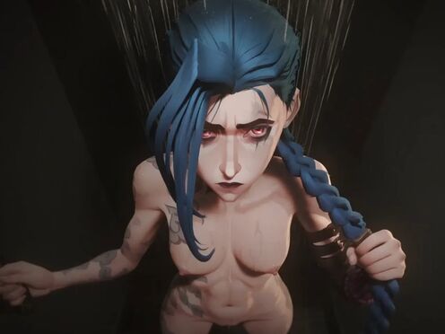 Arcane Jinx in the shower!