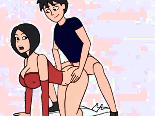 Booty jiggle anal