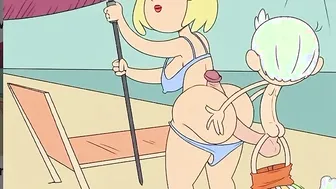 Rita gives Lincoln her ass