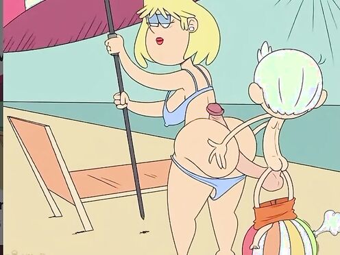 Rita gives Lincoln her ass