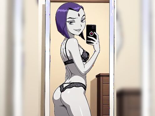 Ravens Lingerie try on