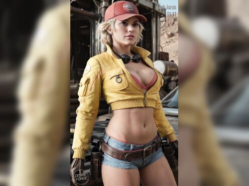 Cindy Aurum from FFXV