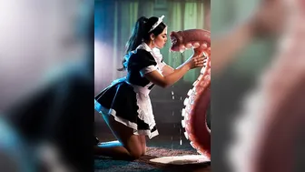 kissing the tentacle