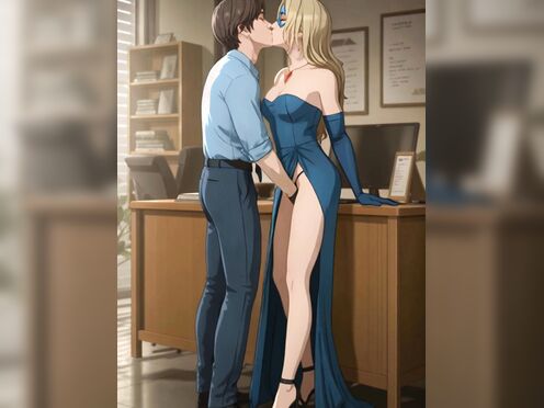 You Chose Dinner With Blonde Blazer