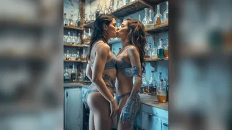 Girls kissies
