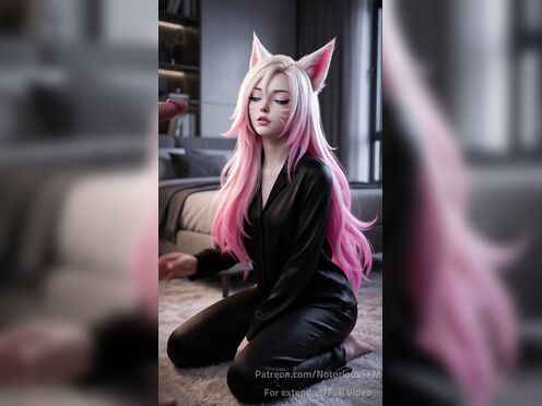 Ahri Sucking Cock