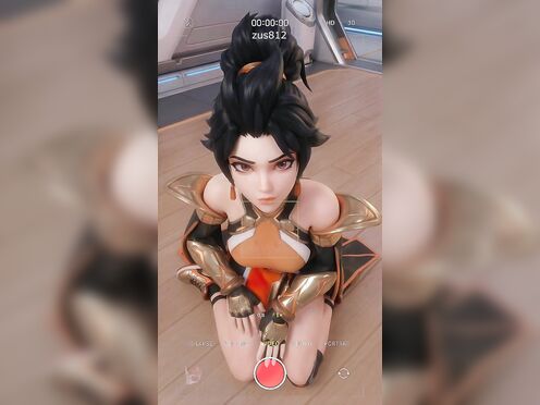 anran blowjob (overwatch)
