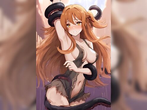 Asuna plus Tentacles