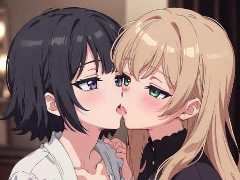 two lesbian girls
