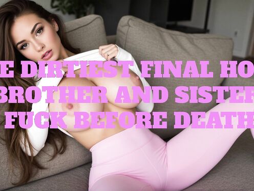 Erotic Audio: The Dirtiest Final Hour Brother and Sister Fuck Before Death