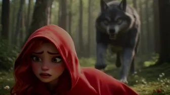 Little Red Riding Hood couldn't escape...