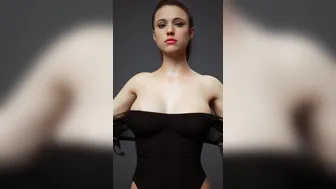 Mama showing her big boobs (D Stranding).