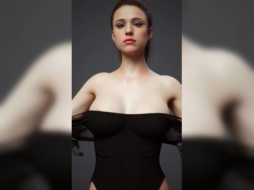 Mama showing her big boobs (D Stranding).
