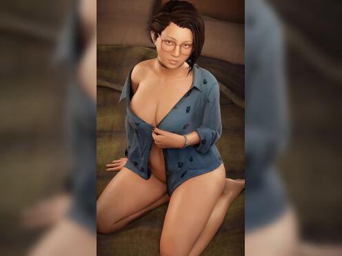 Alex Chen stips naked for you (Life Is Strange).
