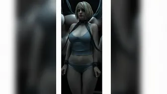 Ashley Graham showing her perfect body (Resident Evil).