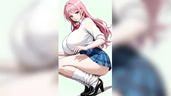 School Girl weird pussy glitch