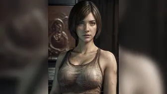 Eileen Galvin showing her perfect boobs (Silent Hill).