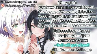 Pass 5 Brunhilde's challenges to become Goll's beloved (Sex JOI)
