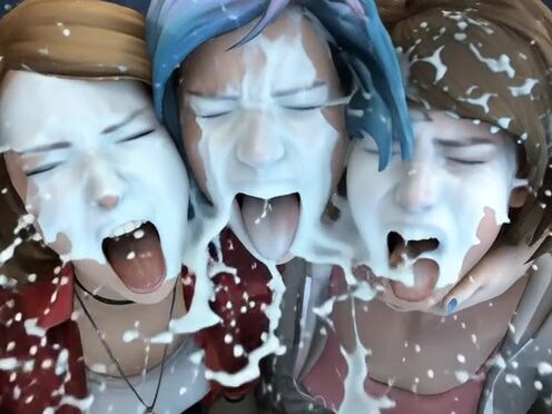 Max Caulfied & Chloe Price & Rachel Amber gets their milk (Life Is Strange).