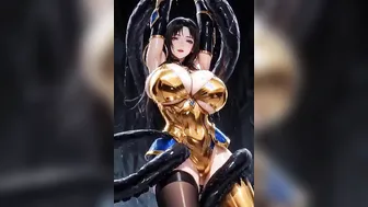 [softcore] Elf Knight vs tentacles
