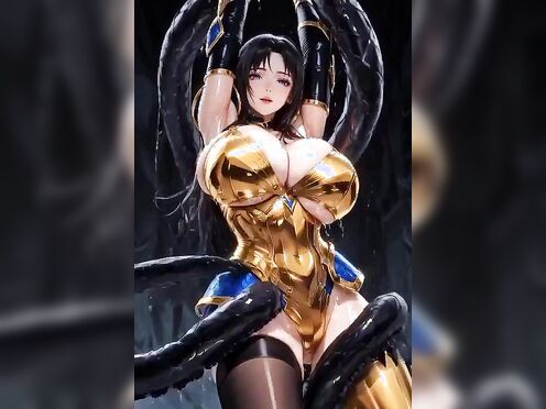 [softcore] Elf Knight vs tentacles