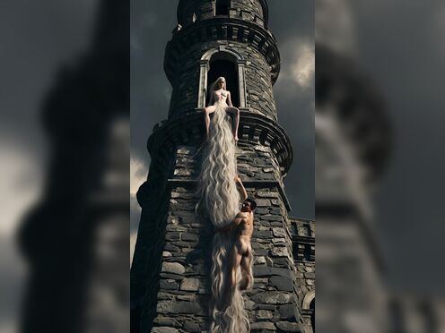 O rapunzel, rapunzel! let down your hair
