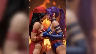 Psylocke x Elektra