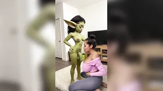 Futa Goblin and Latina hang out
