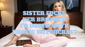 Erotic Audio: Sister Fucks Her Brother to Death with Erotic Witchcraft