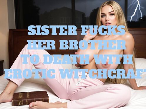 Erotic Audio: Sister Fucks Her Brother to Death with Erotic Witchcraft