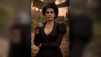 Fake AI Susan Grimshaw from Red Dead Redemption 2 Tit Grab